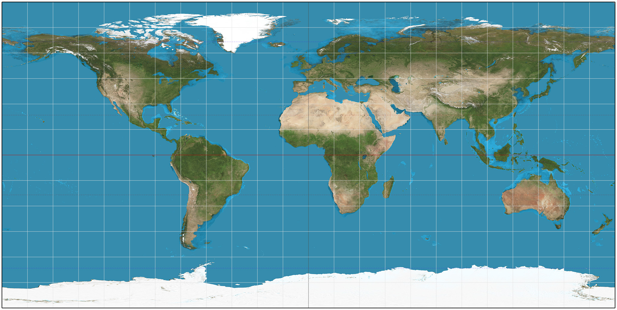 world map